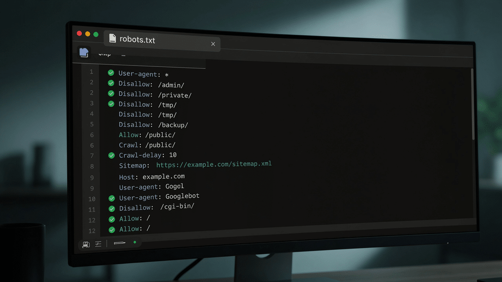 워드프레스 가상 robots.txt 표준 지시어 코드와 보안 경로 설정